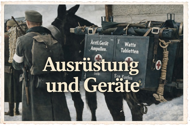 Ausrüstung und Geräte